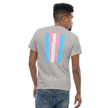 Load image into Gallery viewer, Heavyweight tee (Transgender Pride Flag)
