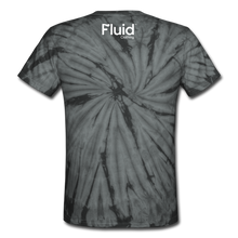 Load image into Gallery viewer, Unisex Tie Dye T-Shirt - spider black
