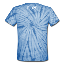 Load image into Gallery viewer, Unisex Tie Dye T-Shirt - spider baby blue
