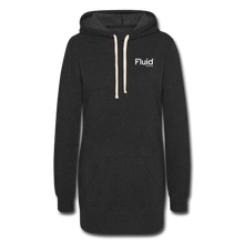 Load image into Gallery viewer, Hoodie Dress - heather black
