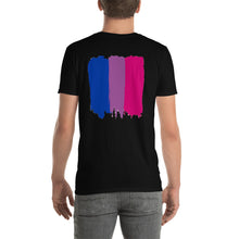 Load image into Gallery viewer, Short-Sleeve Unisex T-Shirt (Bisexual Pride Flag)
