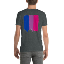 Load image into Gallery viewer, Short-Sleeve Unisex T-Shirt (Bisexual Pride Flag)
