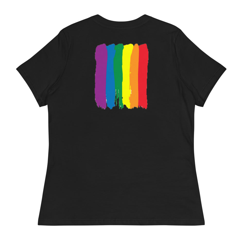 Relaxed T-Shirt (Rainbow Pride Flag)